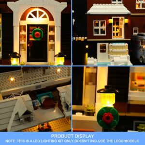 VONADO LED Light Kit Compatible with Lego Home Alone 21330, DIY Lighting Compatible with Home Alone Lego Set (NO Lego Model, ONLY Lights) - Music Version