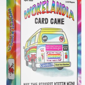 Wokelandia Card Game - Best Political Game. Family Game for Teens and Adults. Hilarious, satirical Game That Teaches The New Rules to Live by. Fun for The Whole Family, but not for Snowflakes.