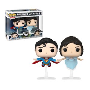 Funko Pop! DC Superman and Lois Lane Flying Exclusive 2 Pack Figures