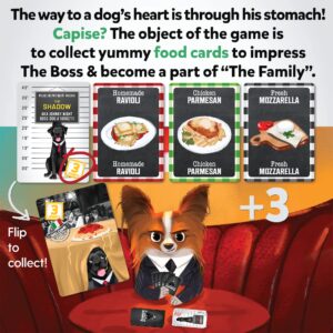 Boss Dog: The Ultimate Card Game for Families & Friends - Easy to Learn Fast-Paced Fun! Create Your Canine Crime Family - Strategize Sabotage & Battle! Perfect for Game Night Parties & Travel