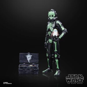 STAR WARS The Black Series Clone Trooper (Halloween Edition) and PORG Toys, 6-Inch-Scale Holiday-Themed Collectible Figures, Ages 4 and Up