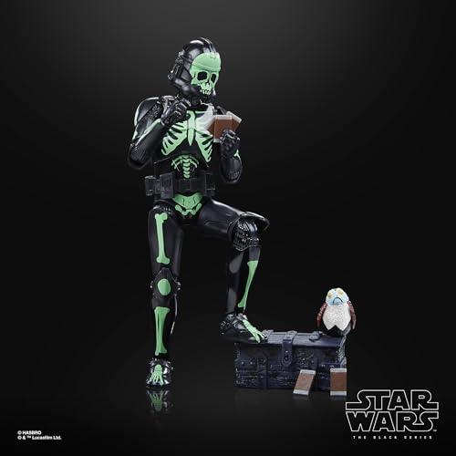 STAR WARS The Black Series Clone Trooper (Halloween Edition) and PORG Toys, 6-Inch-Scale Holiday-Themed Collectible Figures, Ages 4 and Up