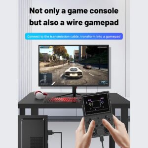 RG353VS Handheld Game Console with 15000 Games, 64G 3.5 Inch Arcade Retro Portable Game Console - Grey