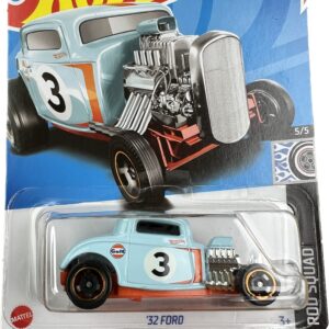 Hot Wheels 2022 - '32 Ford - Gulf Blue - Rod Squad 5/5 - 237/250