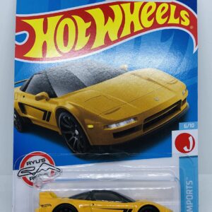 Hot Wheels 2022 - '90 Acura NSX - Yellow - HW J-Imports 6/10-144/250