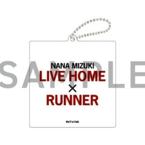 Amazon.co.jp Exclusive Nana Mizuki Live Home x Runner (Acrylic Keychain & Mega Jacket) DVD