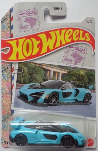 Hot Wheels 2022 - McLaren Senna - Teal - World Class Racers 1/5