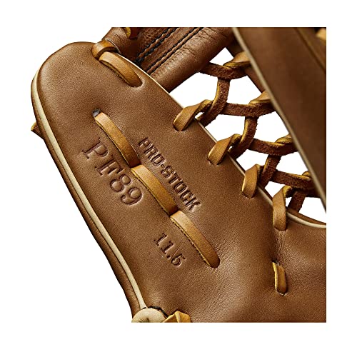 WILSON 2023 A2000® PF89 11.5” Infield Baseball Glove - Right Hand Throw, Saddle Tan