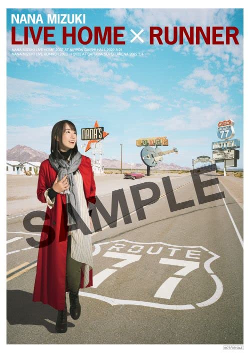 Amazon.co.jp Exclusive Nana Mizuki Live Home x Runner (Acrylic Keychain & Mega Jacket) DVD