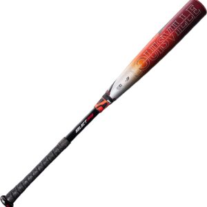 2023 Louisville Slugger Select PWR™ (-3) BBCOR Baseball Bat - 33"/30 oz,Red/Orange/Silver