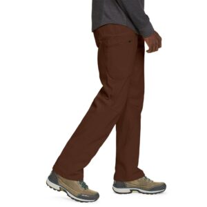 Eddie Bauer Men's Rainier Lined Pants, Chocolate, 36W x 30L, Hiking Pants