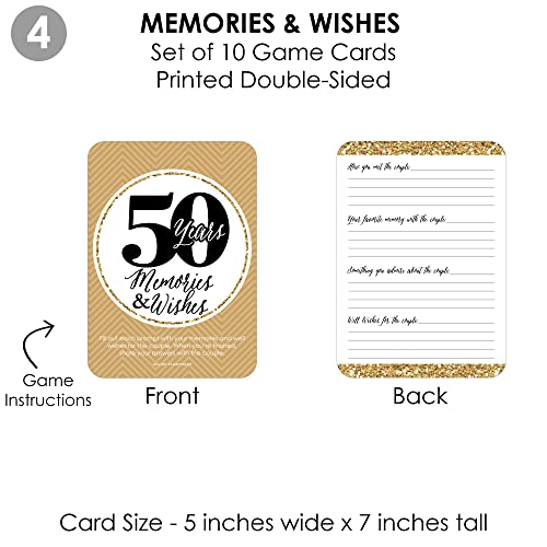 Big Dot of Happiness We Still Do - 50th Wedding Anniversary - 4 Anniversary Party Games - 10 Cards Each - Gamerific Bundle