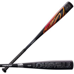 louisville slugger vapor (-10) usa baseball bat - 27'/17 oz