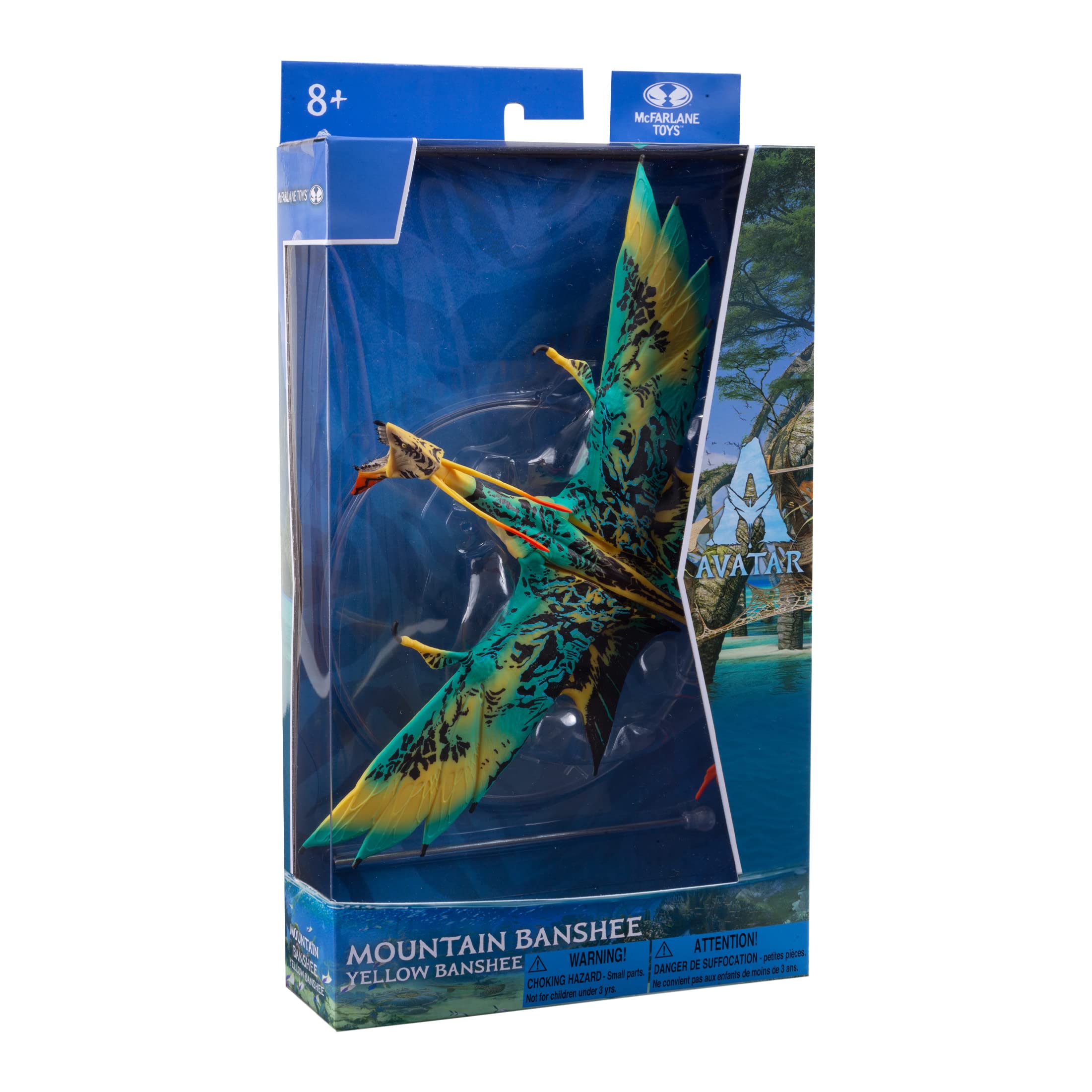 McFarlane - Avatar: The Way of Water - World of Pandora - Mountain Banshee - Yellow Banshee