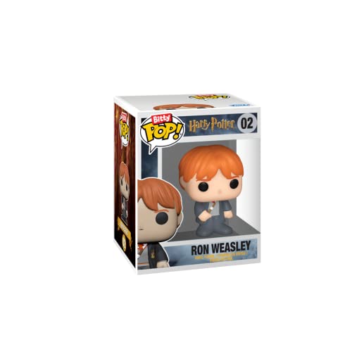 Funko Bitty Pop! Harry Potter Mini Collectible Toys 4-Pack - Hermione Granger, Rubeus Hagrid, Ron Weasley & Mystery Chase Figure (Styles May Vary)