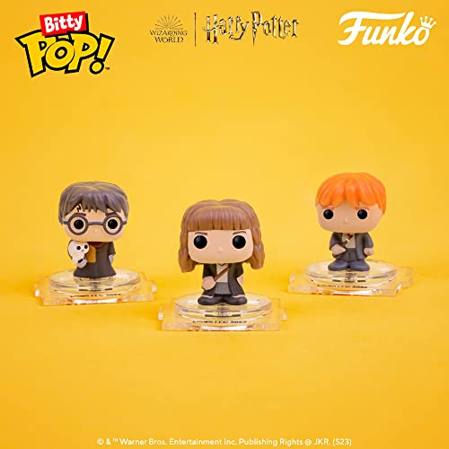 Funko Bitty Pop! Harry Potter Mini Collectible Toys 4-Pack - Lord Voldemort, Draco Malfoy, Bellatrix Lestrange & Mystery Chase Figure (Styles May Vary)