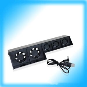 SOLUSTRE Coolers 3pcs Console for Control Cooler Fan Temperature Cooling Black Turbo Fan