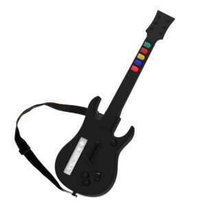 doyo guitar hero wii for guitar hero guitars, wireless wii guitar hero controller compatible with all guitar hero games, rock band 2, clone hero