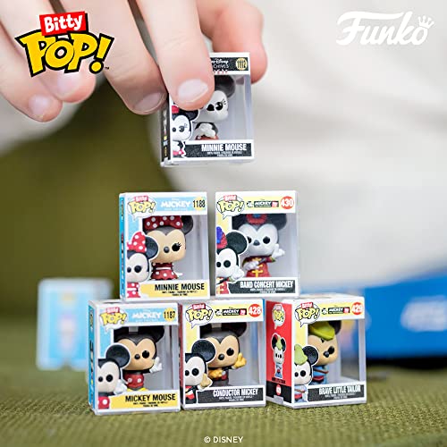 Funko Bitty Pop! Disney Mini Collectible Toys 4-Pack - Minnie Mouse, Daisy Duck, Donald Duck & Mystery Chase Figure (Styles May Vary)