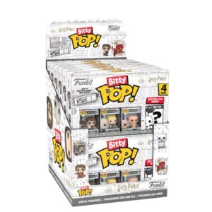 Funko Bitty Pop! Harry Potter Mini Collectible Toys 4-Pack - Harry Potter, Draco Malfoy, Dobby & Mystery Chase Figure (Styles May Vary)