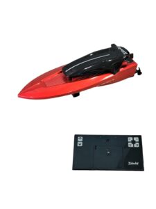 mini wireless remote control speed boat model toy for kids (red)