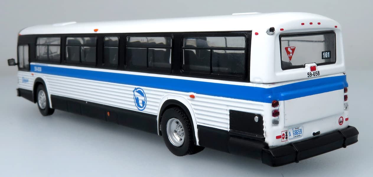 MCI Classic Transit Bus-STM Montrreal Canada Iconic Replicas 1/87 Scale New in The Box