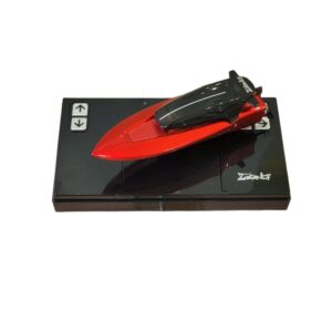 Mini Wireless Remote Control Speed Boat Model Toy for Kids (Red)