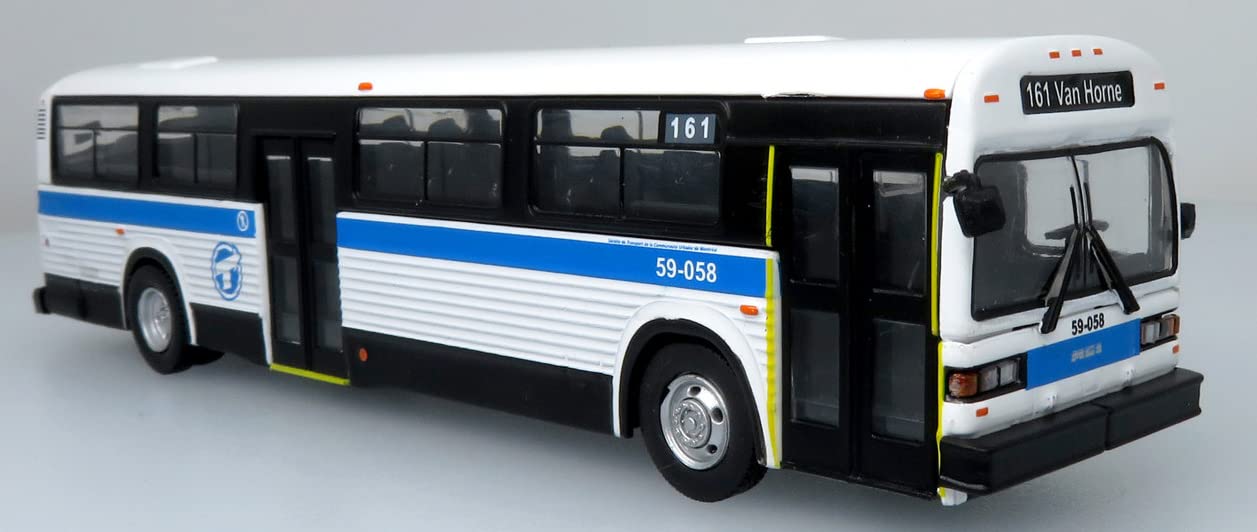 MCI Classic Transit Bus-STM Montrreal Canada Iconic Replicas 1/87 Scale New in The Box