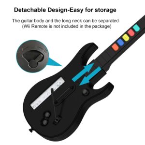 DOYO Guitar Hero Wii for Guitar Hero Guitars, Wireless Wii Guitar Hero Controller Compatible with All Guitar Hero games, Rock Band 2, Clone Hero