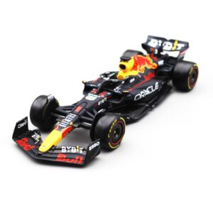 JODIYAAH Bburago 1:43 New 2022 F1 Red Bull Racing RB18 1# Verstappen 11# Perez Special Paint Formula One Alloy Super Toy Car Model (RB18 #1)