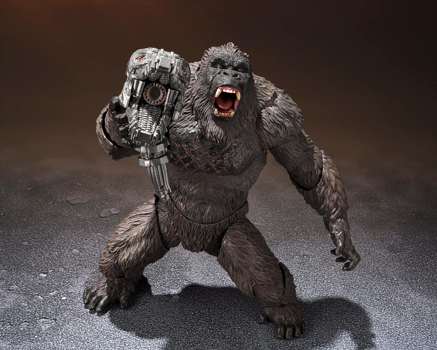 TAMASHII NATIONS - Godzilla vs Kong 2021 - Kong - Event Exclusive Color Edition, Bandai Spirits S.H.MonsterArts Action Figure