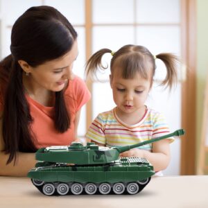 Toddmomy Tank Models Toy Tank Plastic Tanks Kids Toys Mini Tank Toy Vehicle Toys Deck Decorations for Kids Boys Girls