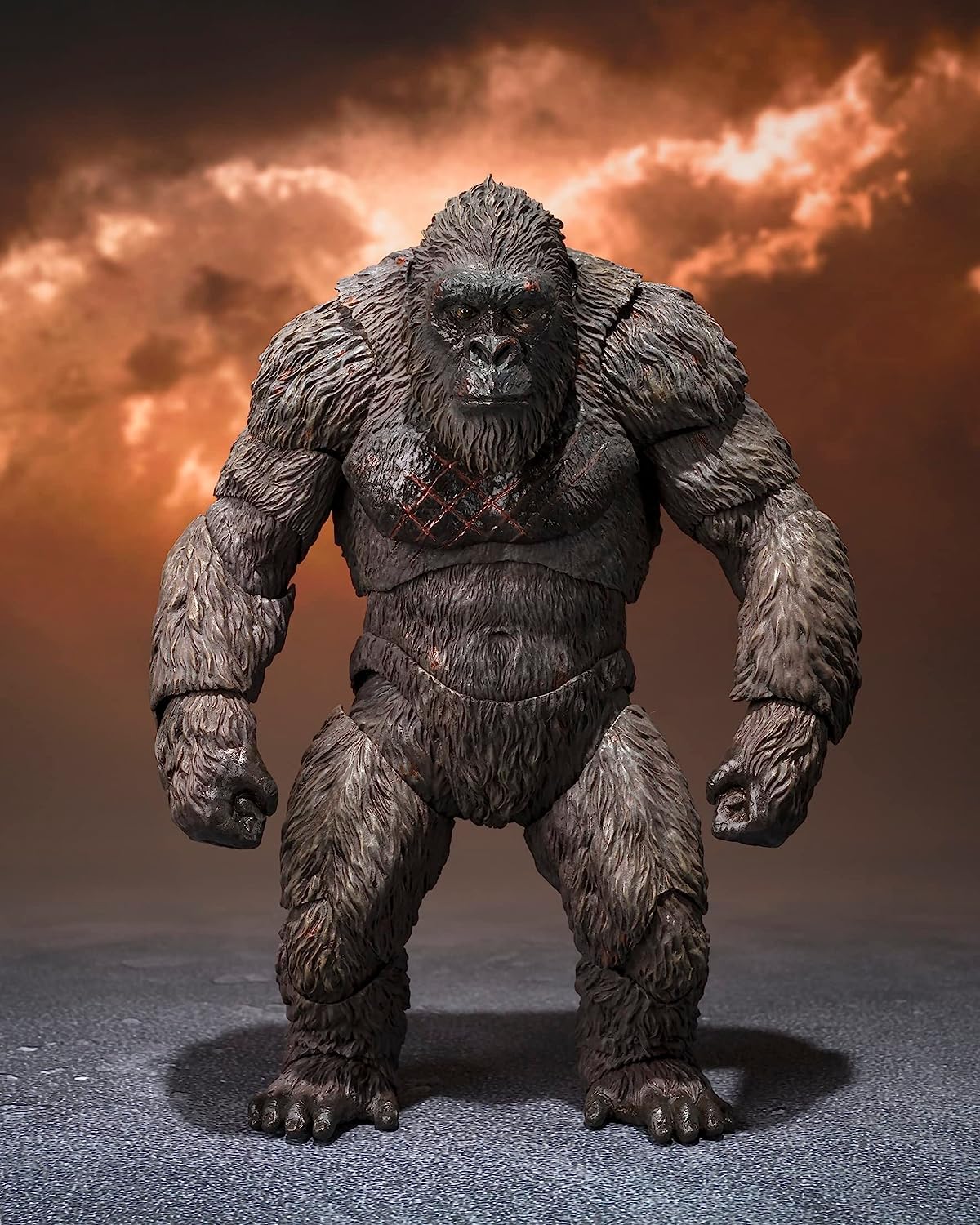 TAMASHII NATIONS - Godzilla vs Kong 2021 - Kong - Event Exclusive Color Edition, Bandai Spirits S.H.MonsterArts Action Figure