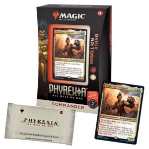 magic: the gathering phyrexia: all will be one commander deck 2 + collector booster sample pack