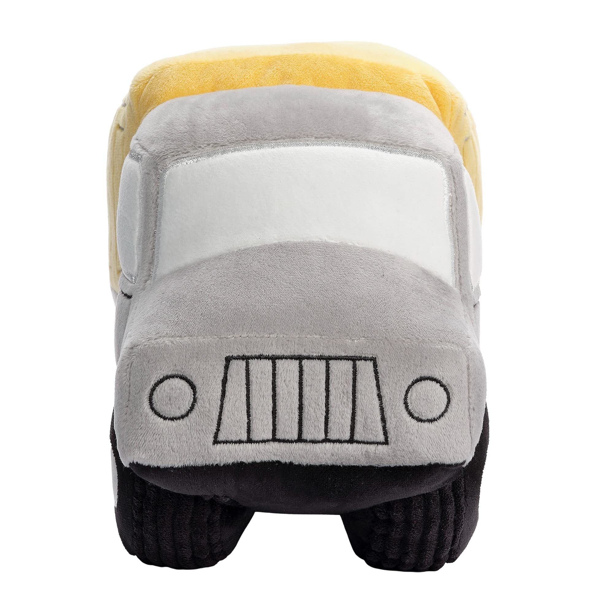 Bedtime Originals Construction Zone Plush Dump Truck Stuffed Toy - Gray/Yellow