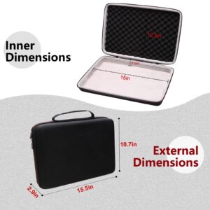 LTGEM EVA Hard Case for Pioneer DJ DDJ-XP2 Sub-controller - Protective Carrying Storage Bag