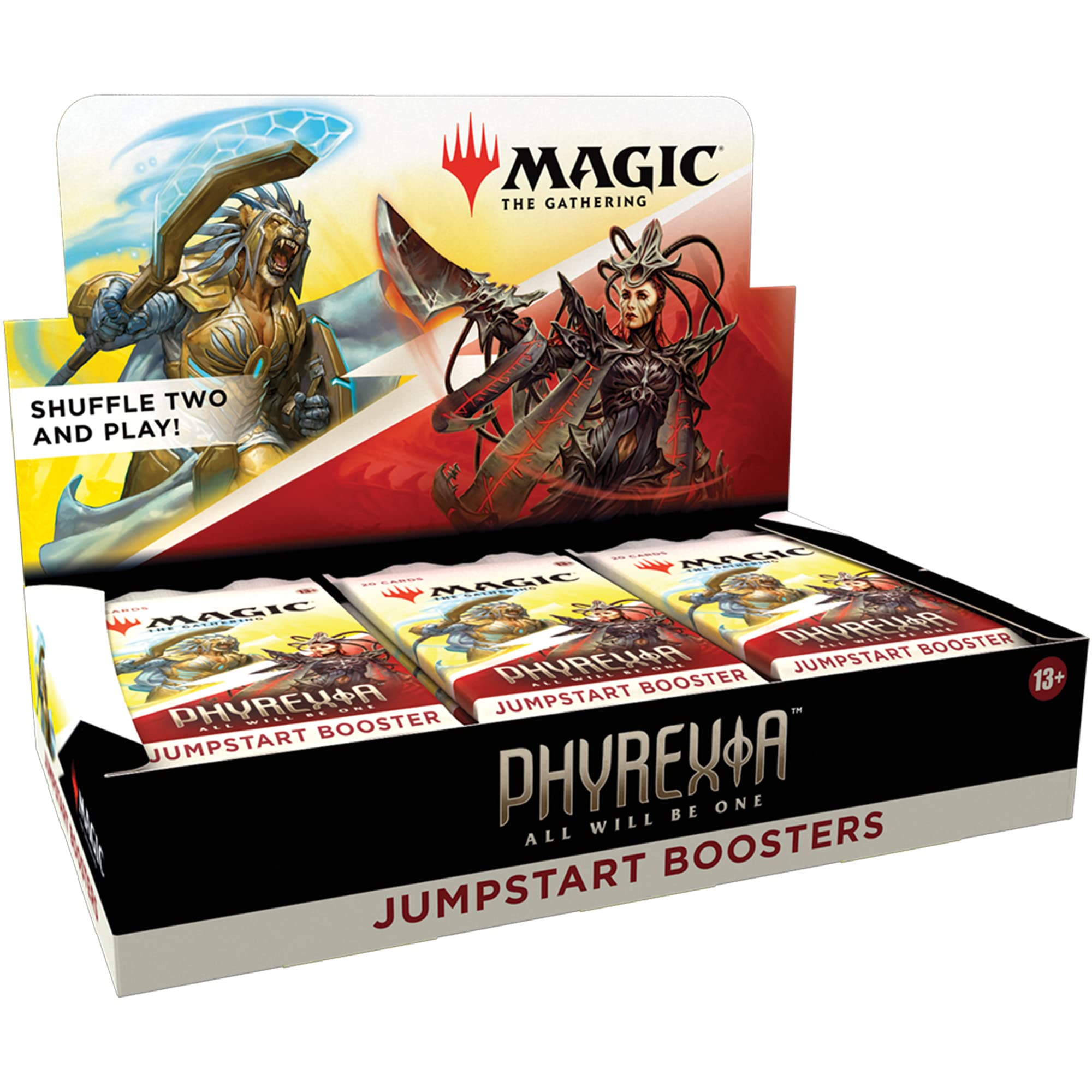 Magic: The Gathering Phyrexia: All Will Be One Jumpstart Booster Box | 18 Packs (360 Magic Cards)