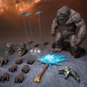 TAMASHII NATIONS - Godzilla vs Kong 2021 - Kong - Event Exclusive Color Edition, Bandai Spirits S.H.MonsterArts Action Figure