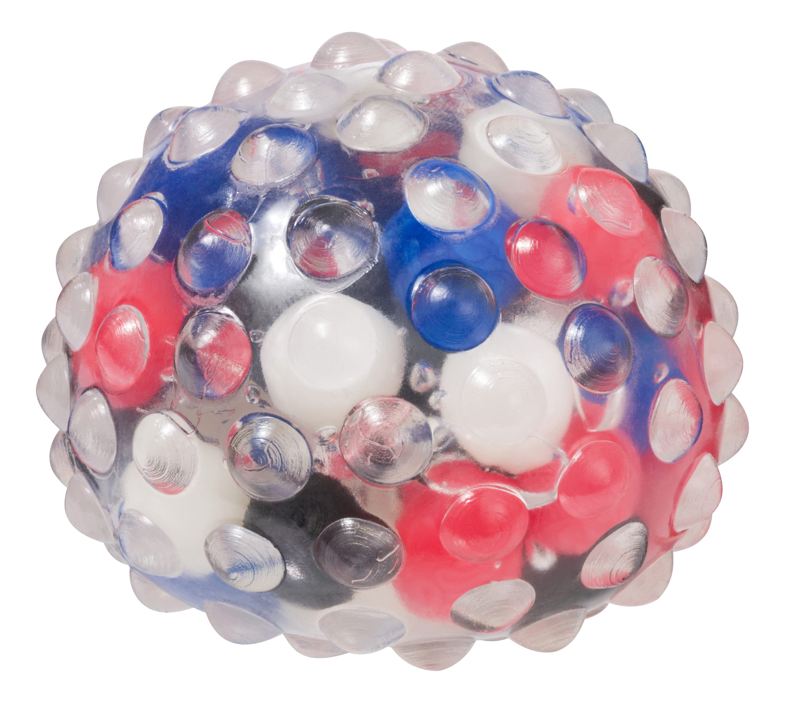 Toysmith Molecular Squish Ball, Tactile Play, Fidget Toy, Sensory Fidgets, for Boys and Girls Ages 3+