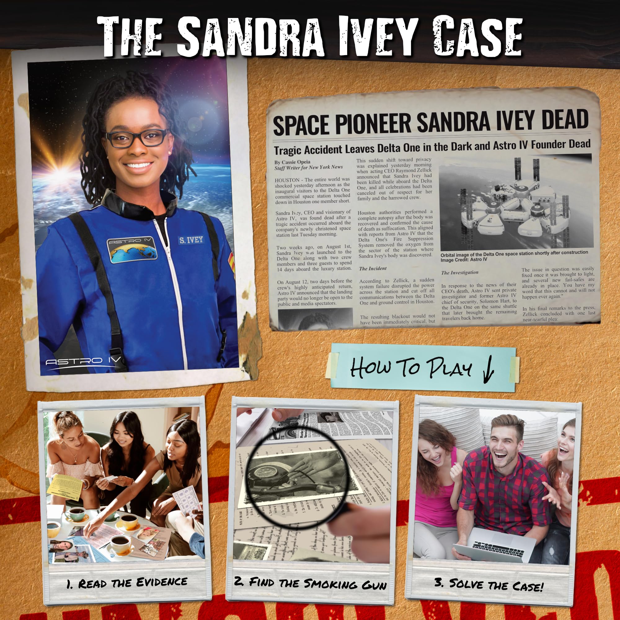 Unsolved Case Files | Ivey, Sandra - Cold Case Murder Mystery Game | Can You Solve The Crime?