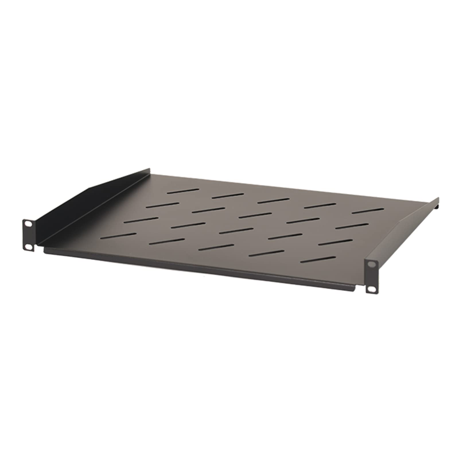 Aeons 1U Universal Server Rack Shelf Vented Rackmount Cantilever Shelf 14" Deep, for 19” IT Network Rack Cabinet Enclosure - Fixed Server Rack Cabinet Shelf 2-Pack Equipment