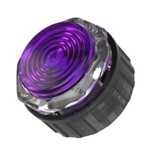 gamerfinger mechanical button hbfs-30-screw crystal 30mm with silver swithches(10pcs purple)