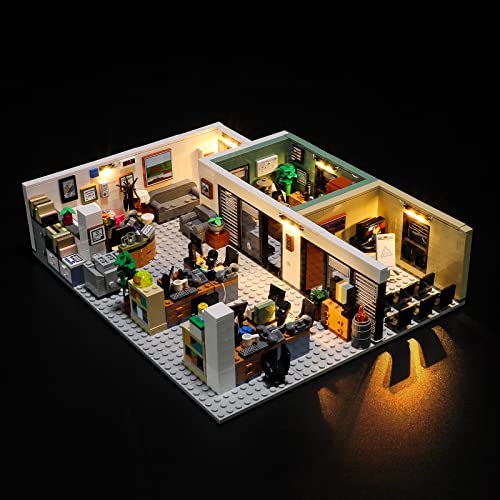 LIGHTAILING Light for Lego-21336 The Office - Led Lighting Kit Compatible with Lego Building Blocks Model - NOT Included The Model Set