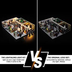 LIGHTAILING Light for Lego-21336 The Office - Led Lighting Kit Compatible with Lego Building Blocks Model - NOT Included The Model Set