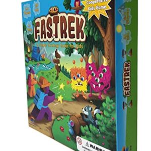 Fastrek - Trek to Campsite | Cooperative Board Game | 2-4 Player Strategy Game | Age: 5+