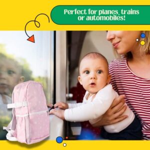 Mom Code Toddler Travel Activities Set - Kids Airplane Essentials | Toys for Travel | Roadtrip & Airplane Activities, Toddler Activity Book