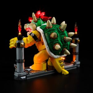 LIGHTAILING Light for 71411 The Mighty-Bowser - Led Lighting Kit Compatible with Building Blocks Model - NOT Included The Model Set