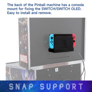 Switch Fighting Stick for Arcade1Up'S Digital Pinball - Expand Your arcade 1up Pinball Games, Play Your Switch on The Pinball, Modded Switch Joysticks Specially Designed for Arcade 1 Up Pinball