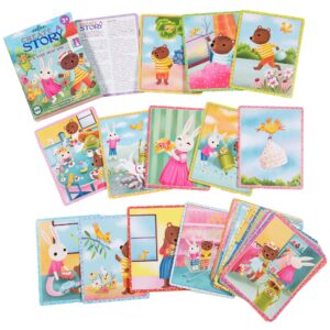 eeBoo A Very Busy Day Create a Story Pre-Literacy Cards/Ages 3+ (TSVBD)