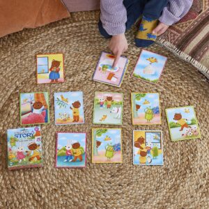 eeBoo A Very Busy Day Create a Story Pre-Literacy Cards/Ages 3+ (TSVBD)